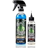 Riptide Armory Advanced Gun Cleaner & CLP+ Graphene 2 Step Kit - Clean, Lube, Protect Long-Lasting Formula - Nano Coat Technology - Veteran Founded & Formulated by Former US Navy Seal