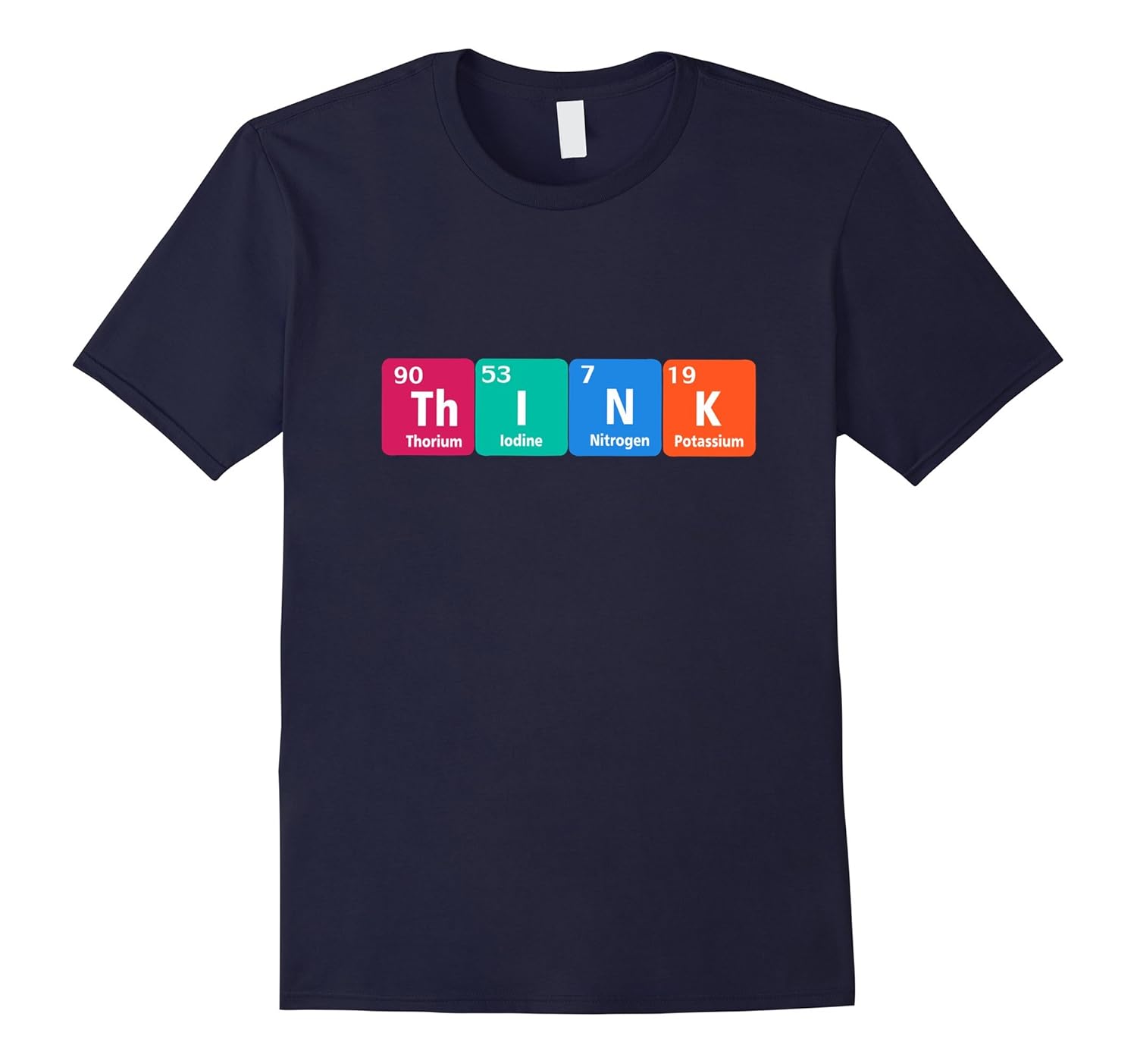 FUNNY THINK T-SHIRT Science Periodic Table Teacher Student-ANZ