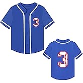 Yuji Itadori Toddler Boy Birthday Shirt Baseball Jersey Kids Outfit 2nd 3rd 4 Year Old Birthday T-Shirts