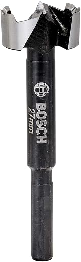 Bosch Forstner Drill Bit Ø27 mm, 90 mm Length, Wood Working