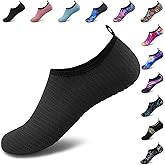 Deevike Water Shoes for Women Men Barefoot Quick-Dry Aqua Socks Slip-on for Beach Swim Surf Yoga Exercise