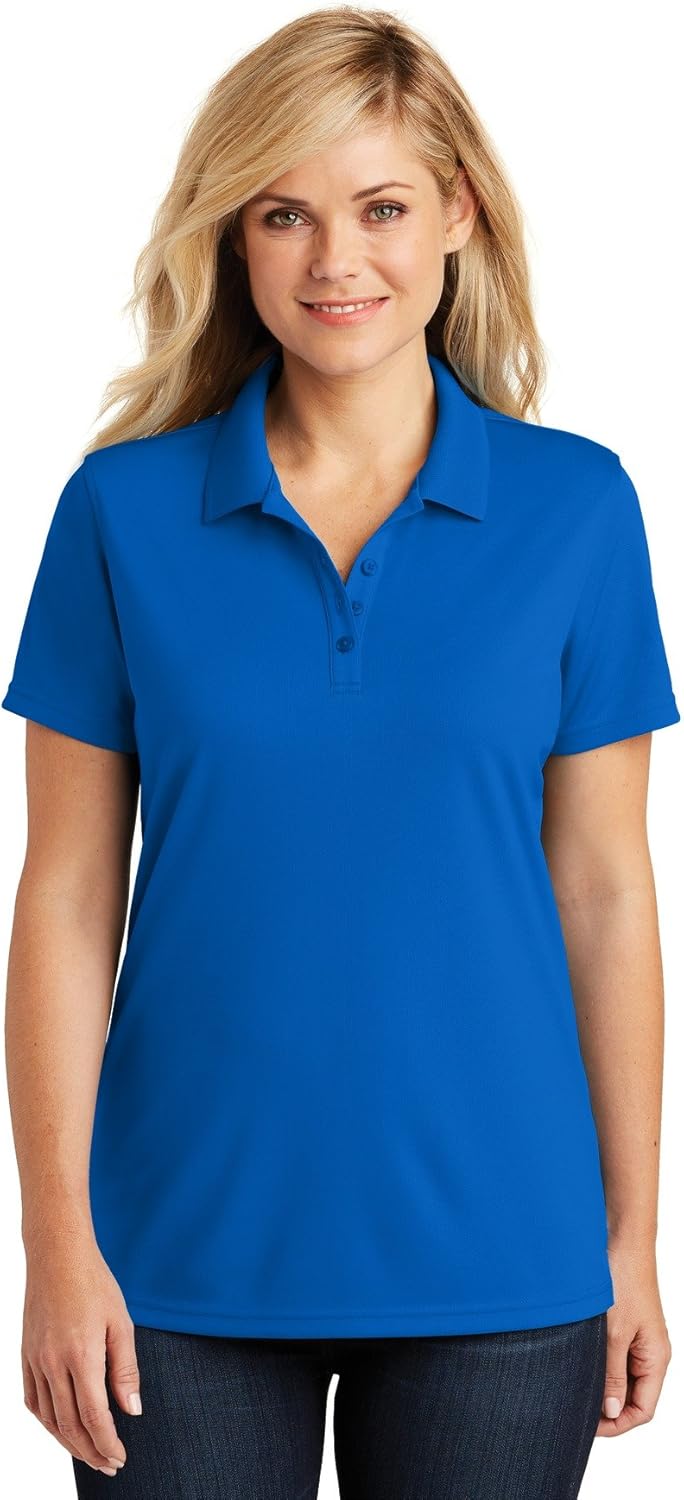 Port Authority Womens Dry Zone Uv Micro-Mesh Polo (LK110) at  Women’s Clothing store