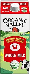 Organic Valley, Organic Whole Milk, 64 Oz (Half Gallon)