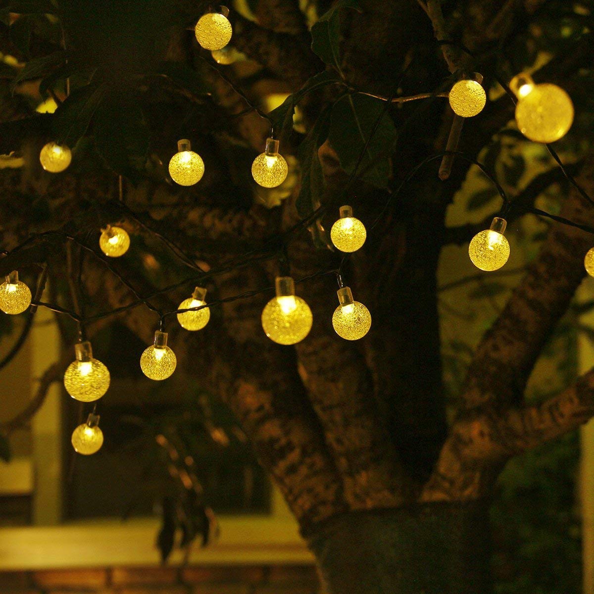 Guirnalda de Luces solares de 17 m para Patio 100 Luces