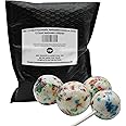 BIG 1.75 INCH Psychedelic Jawbreakers Candy on Sticks 12 Count- Jawbreaker Lollipops-Hard As A Rock