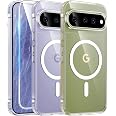 FNTCASE for Google Pixel 11-Pro Case: Pixel 11 Case Compatible with Magsafe | Screen Protector, Clear, Military Grade Drop Pr