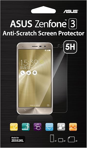 Amazon Asus Zenfone 3 Ze552kl 専用 純正液晶保護フィルム 5h 90xb03ca Bsc0 スクリーンプロテクター 通販