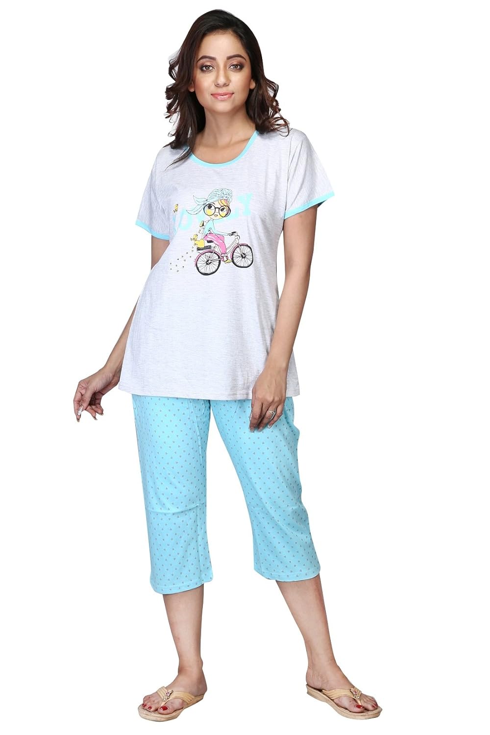 three fourth night dress