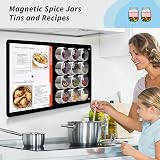 Tonhui 43.5x30 cm Black Metal Magnetic Board Wall Display Board view 4
