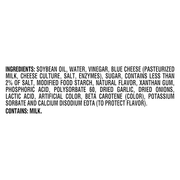 KRAFT ROKA BLUE CHEESE DRESSING, 16 FL OZ BOTTLE