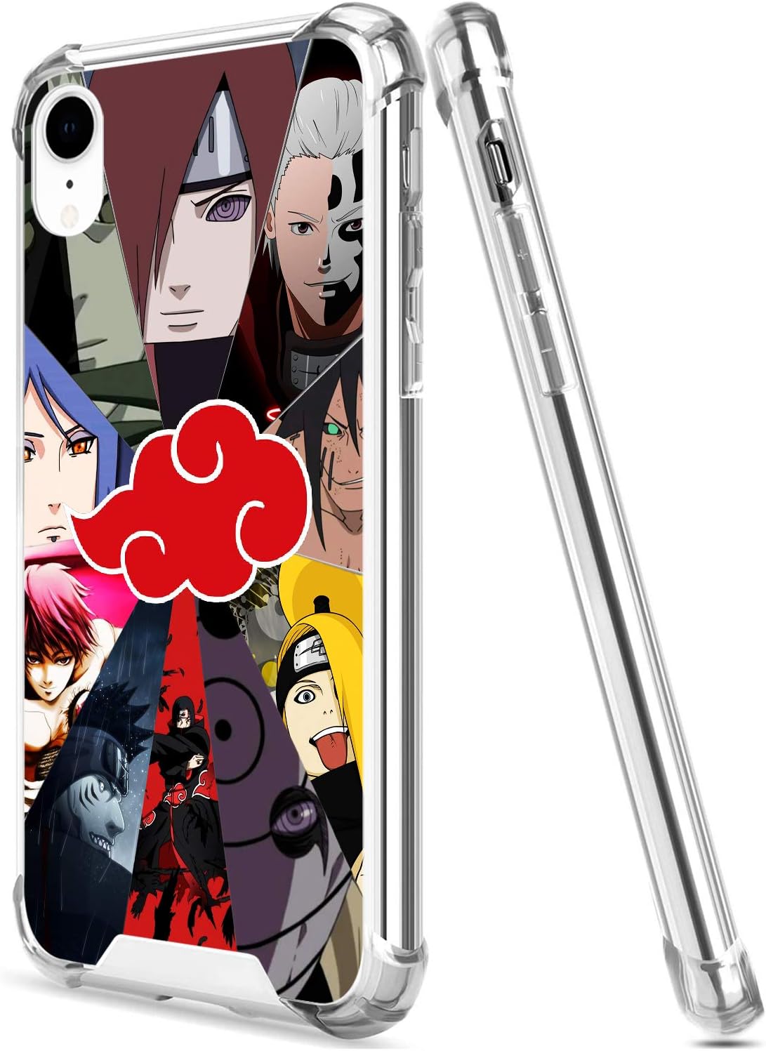 NarutoAnime Clear Case for iPhone XR 6.1Inch Shockproof