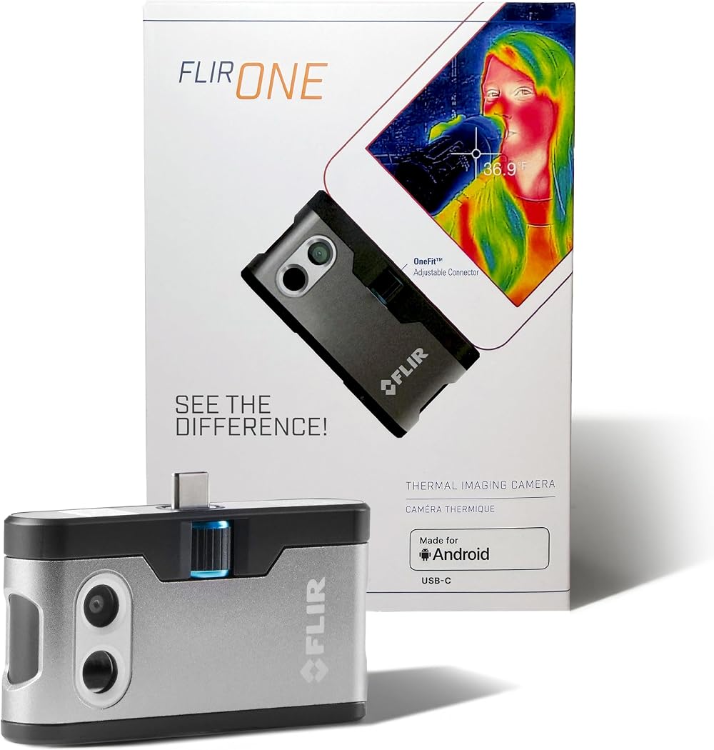 FLIR One Thermal Imaging Camera for Android USB-C 240x180 MSX 80x60 IR