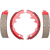 ACDelco Gold 17449B (19307565) Bonded Rear Drum Brake Shoe Set