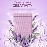 Switory 25pcs Padded Envelopes Purple Bubble Mailers 6x10 Waterproof view 3