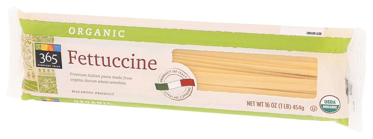365 everyday value Organic fettuccine macaroni product (099482431112)