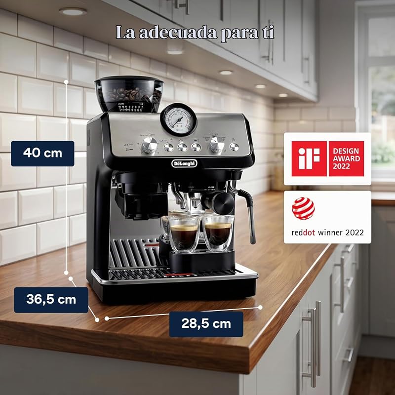 La Specialista Arte - Cafetera Espresso 3 Bebidas Predefinidas