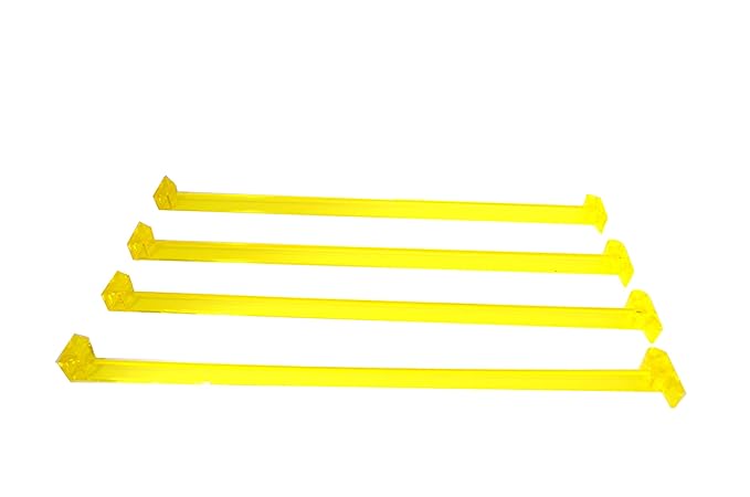 American/Western Mah Jong/Mah Jongg Pushers/Arms- Yellow set of 4