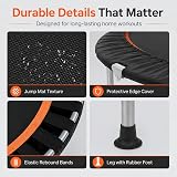 Panana Foldable Mini Trampoline 48 Inch Fitness Rebounder 150kg Capacity view 4