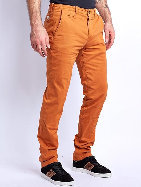 burnt orange khaki pants