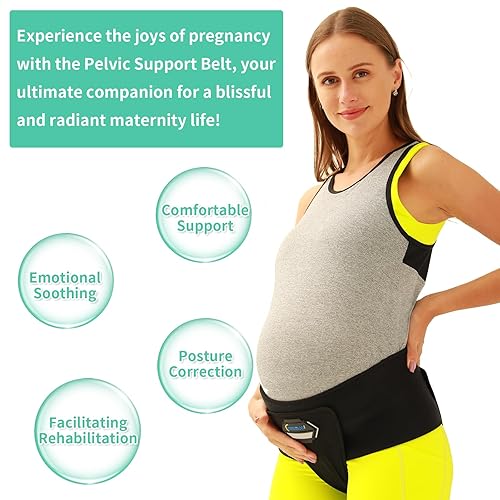 Pelvic Support Belt Pregnancy Belly Band with Groin Straps Uterine