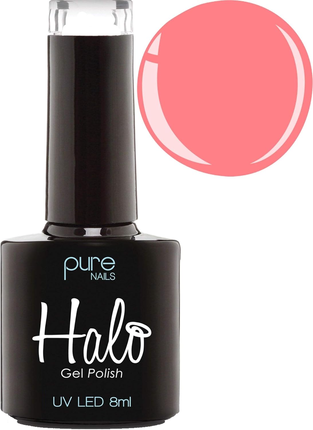 Pure Nail Halo Gel Polish 8ml Neon Peach SAMEDAY DISPATCH Amazon.co.uk