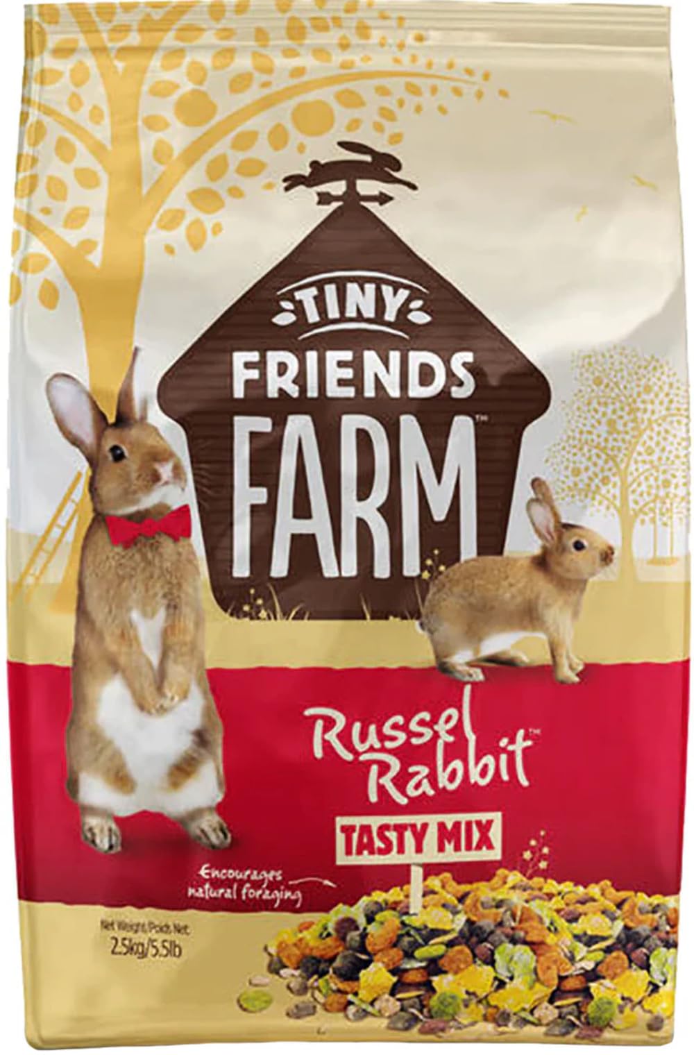 Supreme Petfoods Tiny Friends Farm Russel Rabbit Tasty Mix 2.5kg