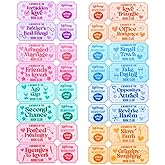 Book Trope Bookmarks 16PC – Ticket Shaped, Quirky and Fun Bookmarks for Women Aesthetic Stylish and Unique Reading Accessories, Great Gift for Avid Readers, Literature Lovers, and Book Clubs