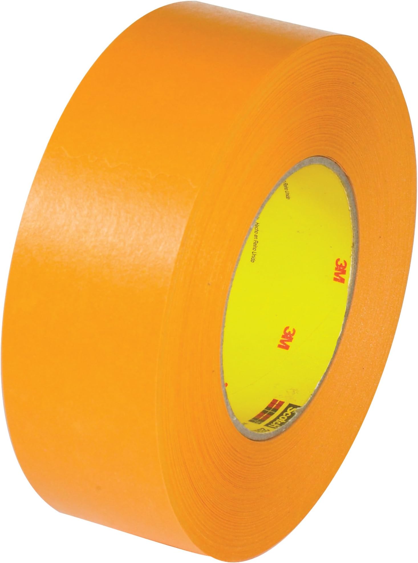 Top Pack Supply 3M 2525 Flatback Tape, 9.5 Mil, 1 1/2" x 60 yds. Orange (Case of 24)