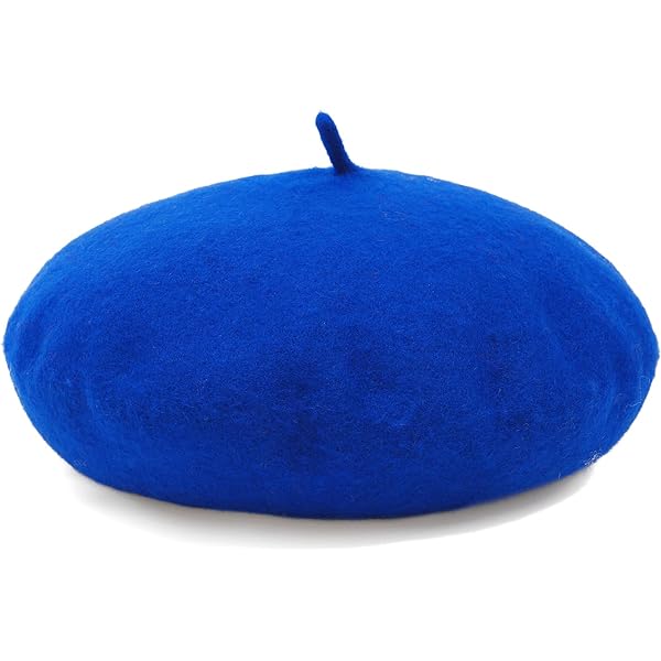 QUANNICE Women Flower Embroidery Beret Hat Denim Beret  display picture 1