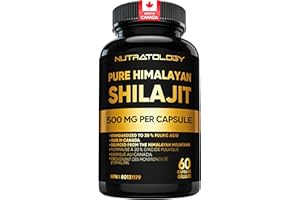 Back In Stock! Nutratology Pure Shilajit Capsules | 20% Fulvic Acid | High Potency & Purity - Sourced from the Himalayan Moun