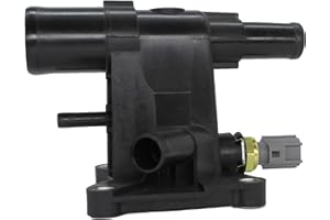 PRO PARTS AUTOMOTIVE Water Outlet Thermostat Housing Compatible for 2012-2018 Ford Focus 2.0L L4