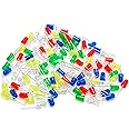 Gikfun 5mm LED Light Assorted Kit DIY LEDs for Arduino Electronics Projects (Pack of 100pcs) EK8437