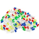 Gikfun 5mm LED Light Assorted Kit DIY LEDs for Arduino Electronics Projects (Pack of 100pcs) EK8437