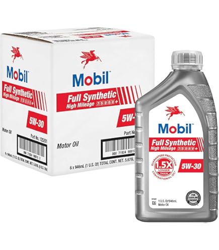 Amazon.com: Mobil Full Synthetic Motor Oil 5W-30, 1 Quart (6-pack