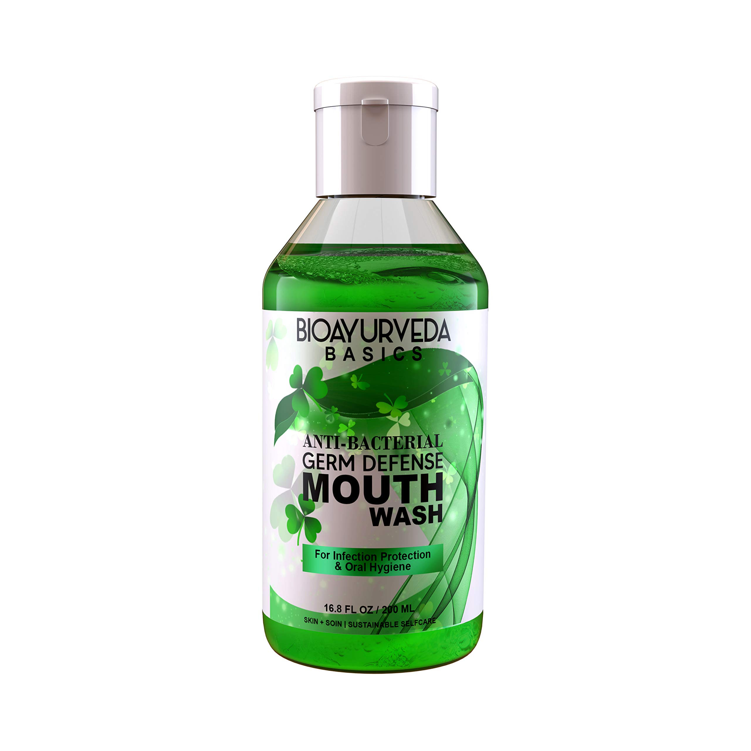 Buy BIOAYURVEDA AntiBacterial Germ Defense Mouth Wash Oral Rinse