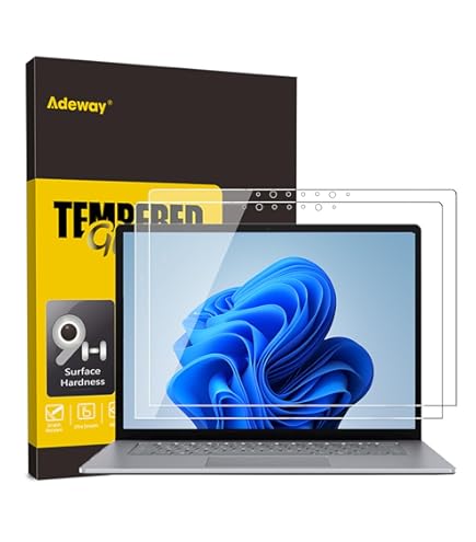 MEGOO [2 Pack Glass Screen Protector For Surface Laptop Go 3 12.4" 2023 - View #12