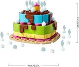 LEGO Birthday Party Cake Toy 40815 Create Candles Flowers Customisable Decor view 9