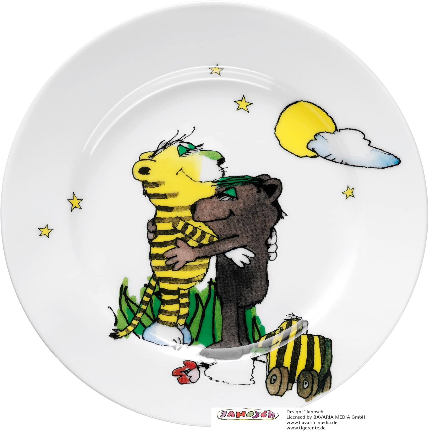 WMF Children's Crockery Plate Janosch Dishwasher Safe Porcelain