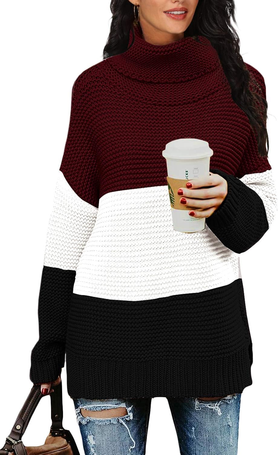 thin oversized sweater