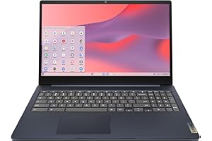 Lenovo 3i Chromebook Laptop - 15.6 Inch Full HD Lenovo Laptop - 8GB Memory - 64GB Storage - Intel Celeron N4500 – 2023 model