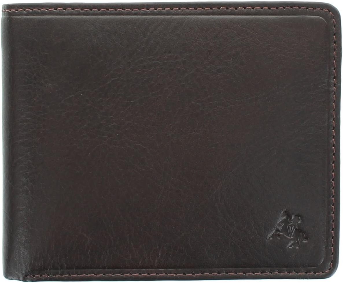 VISCONTI Tuscany Collection Francesca Leather Wallet with RFID Protection TSC46 Brown - Image 4