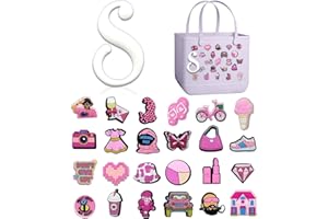 OVOEAGLET Bogg Bag Letter Charms，Alphabet Lettering Accessories Bogg Charms Compatible with Bogg Bag, Insert Decorative Letter Bag Charms for Bogg Bag