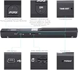 Asixxsix Scanner Pen Portable Drive-Free ABS A4 Scanner USB Fast Scan view 6