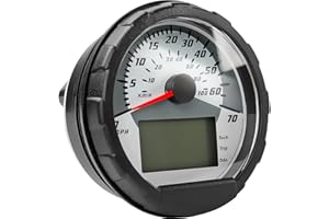 FEXHULL 3280431, 3280528, 3280482 ATV Speedometer Multifunction Gauge Cluster Assembly Fit for 2004-2012 Polaris Sportsman 400 450 500 600 700 800 ATP 500