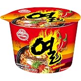 OTOKI Yeul Ramen Bowl &ndash; Super Spicy Korean Ramen with Savory Broth, Chewy Noodles, 3.70oz (Pack of 6)