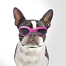 Namsan Dog Sunglasses - Dog Goggles UV Protection Sunglasses for Dog - Pink