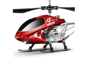 SYMA S107H-E RC Helicopter for Kids 8-12 and Beginners, Remote Control Helicopter with Altitude Hold, 2 Speed Modes, Whole Alloy Toy for Boys Girls Indoor Gift