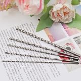 Kuou 5Pcs Extra Long Twist Drill Bits 150mm HSS Wood Drill Bit Set 2 3 3.5 4 5mm view 6