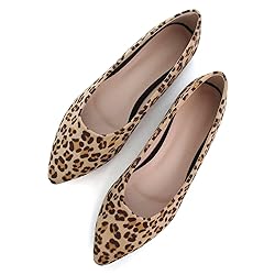 ChaiRong Zhou Casual Flats for Women Soft Suede