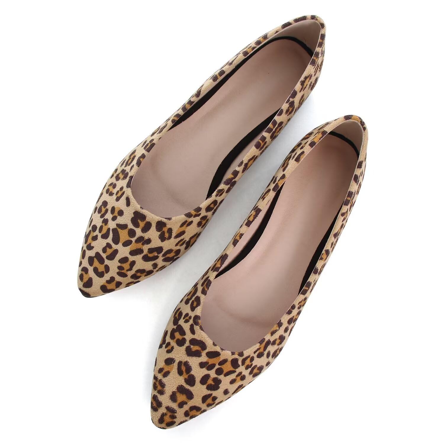 ChaiRong Zhou Casual Flats for Women Soft Suede